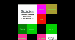 Desktop Screenshot of mathys.com