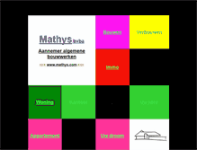 Tablet Screenshot of mathys.com