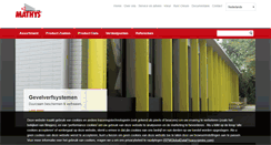 Desktop Screenshot of mathys.be